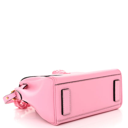 Versace Grained Calfskin Small La Medusa Top Handle Bag Pink 4 of 10