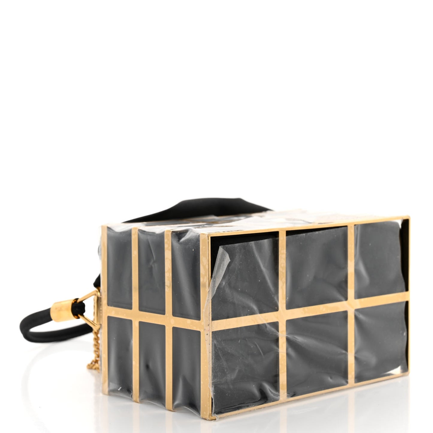 Cage Minaudiere Bag Black