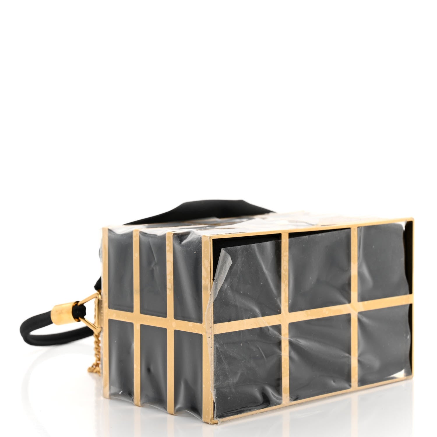 Saint Laurent Cage Minaudiere Bag Black 4 of 9
