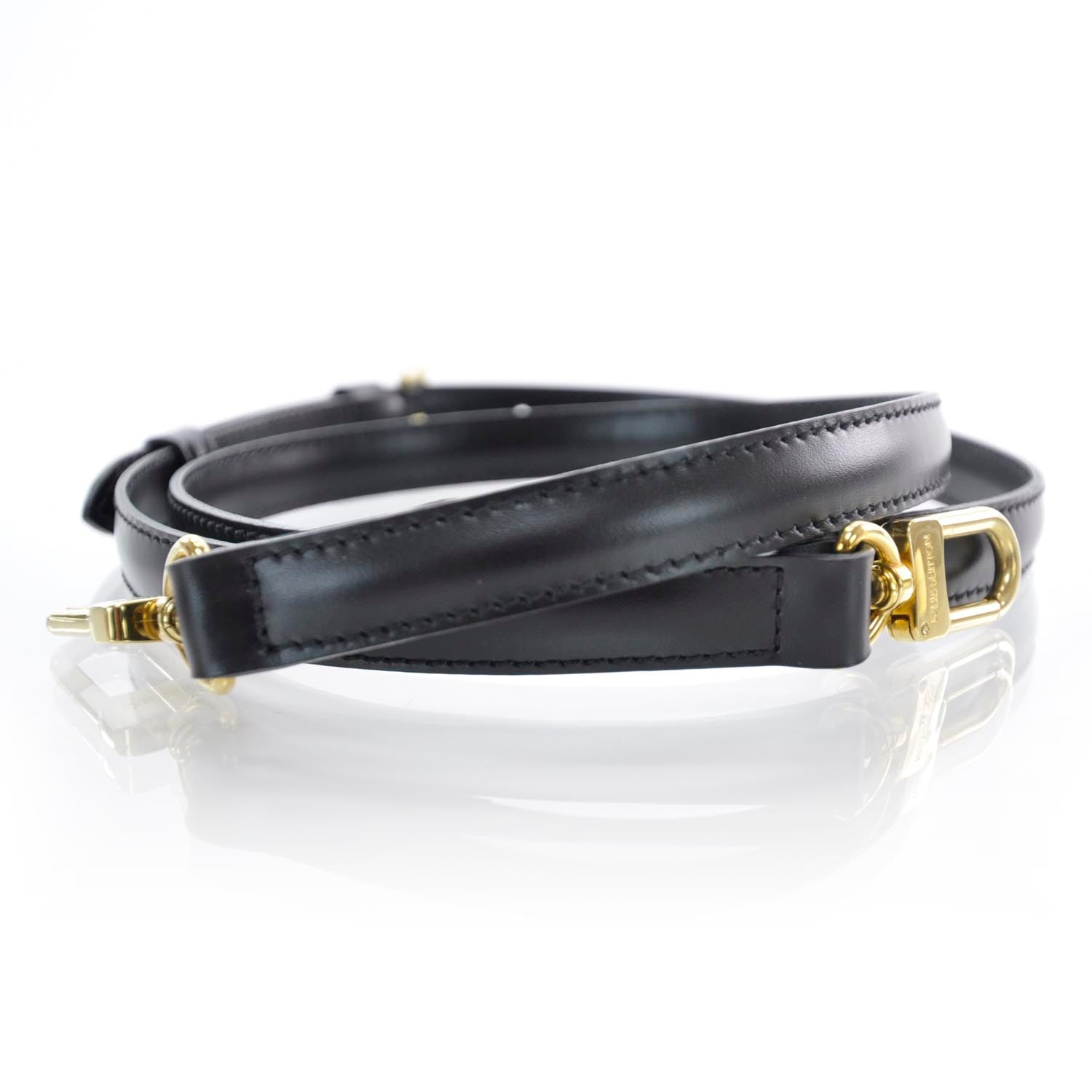 Louis Vuitton Epi Adjustable Shoulder Strap Black 1 of 4