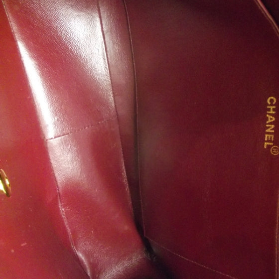 Chanel Lambskin XL Jumbo Flap Black 7 of 14