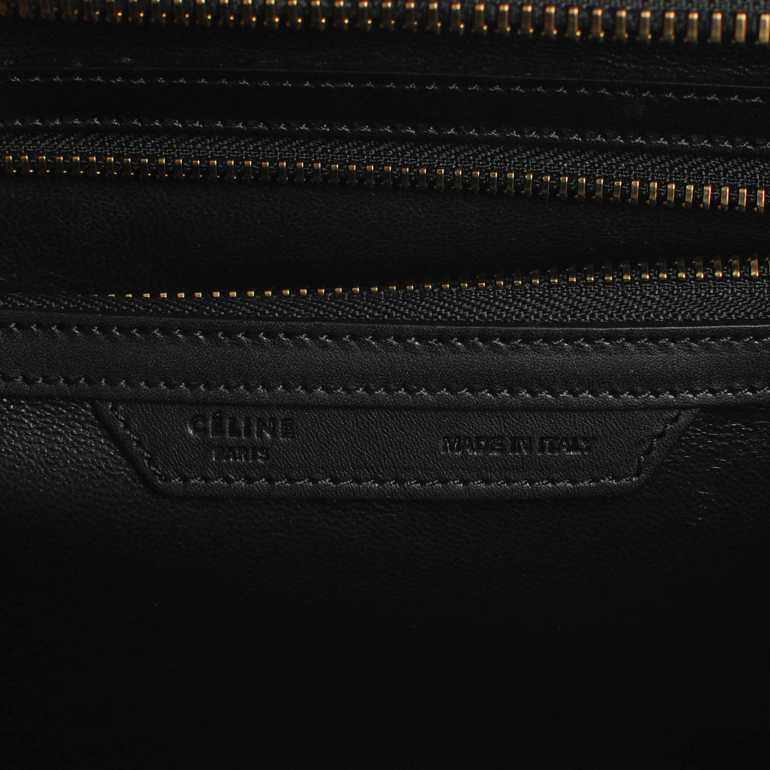 Celine Smooth Calfskin Felt Mini Tri-Color Luggage Khaki 6 of 8