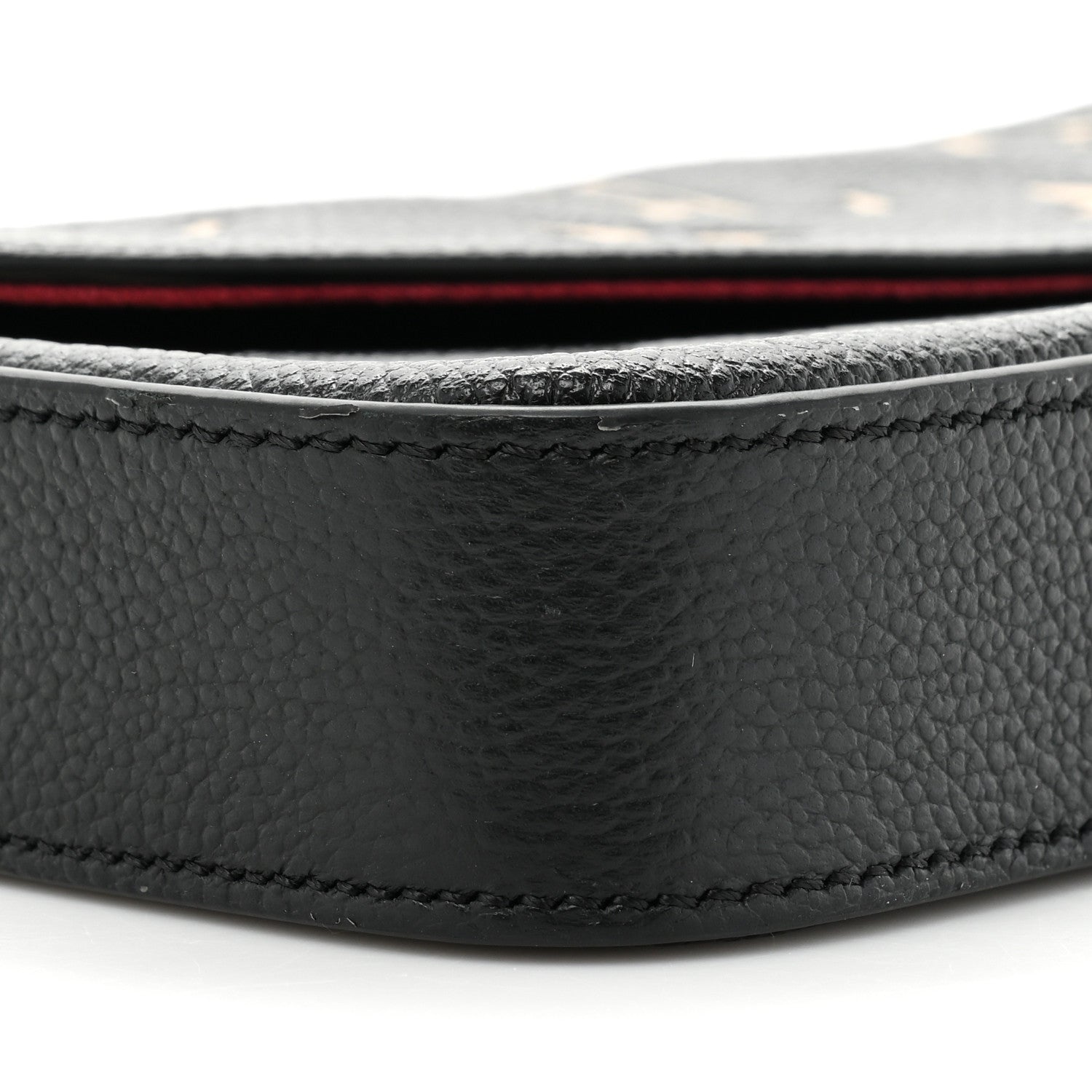Louis Vuitton Empreinte Monogram Giant Felicie Pochette Black Beige 11 of 14