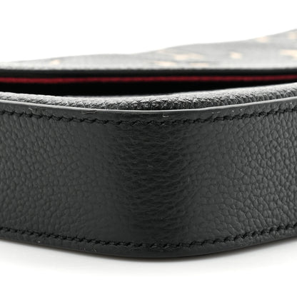 Louis Vuitton Empreinte Monogram Giant Felicie Pochette Black Beige 11 of 14