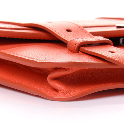 Proenza Schouler Lambskin PS1 Large Chain Wallet Deep Coral 4 of 10