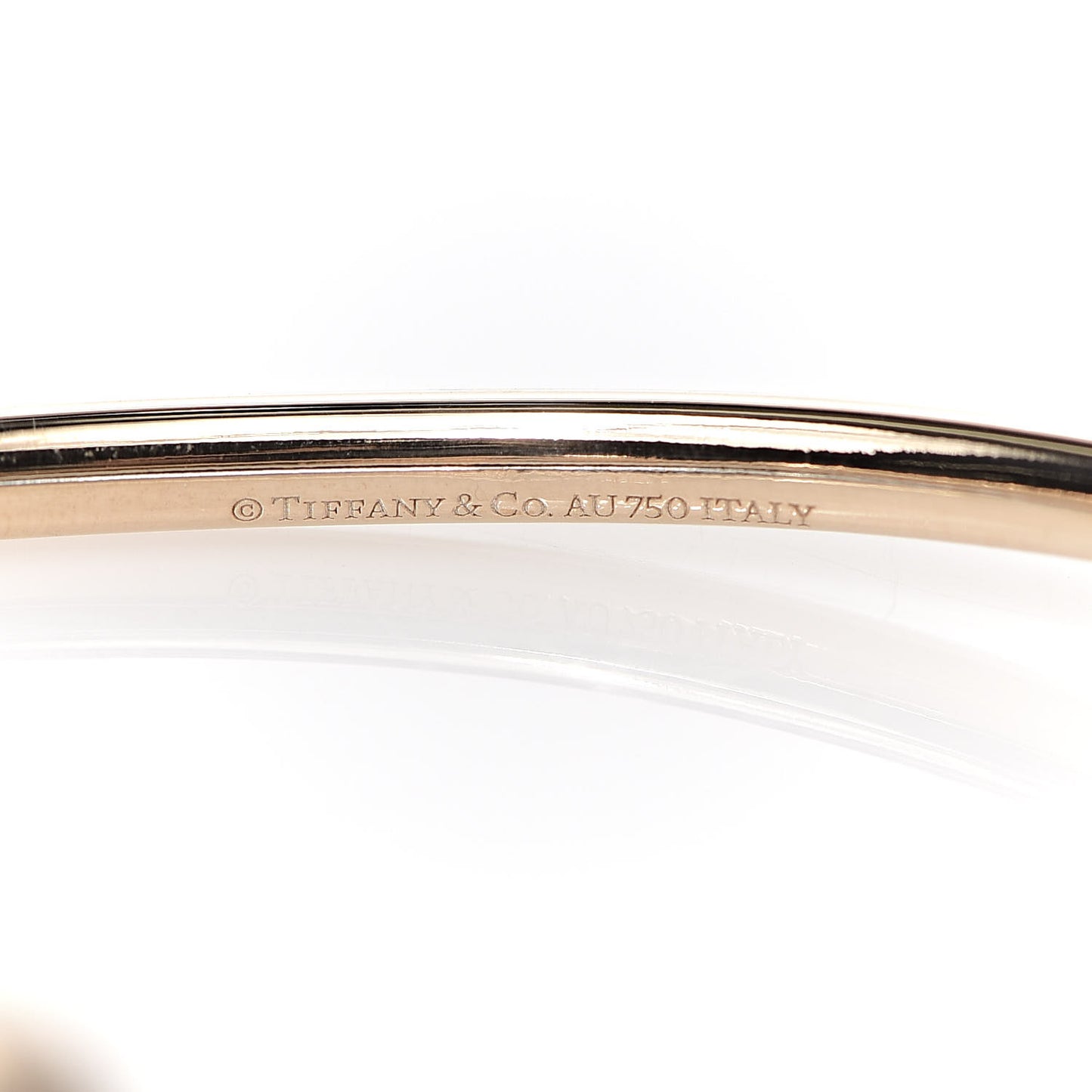 18K Rose Gold 8mm HardWear Ball Bypass Bracelet
