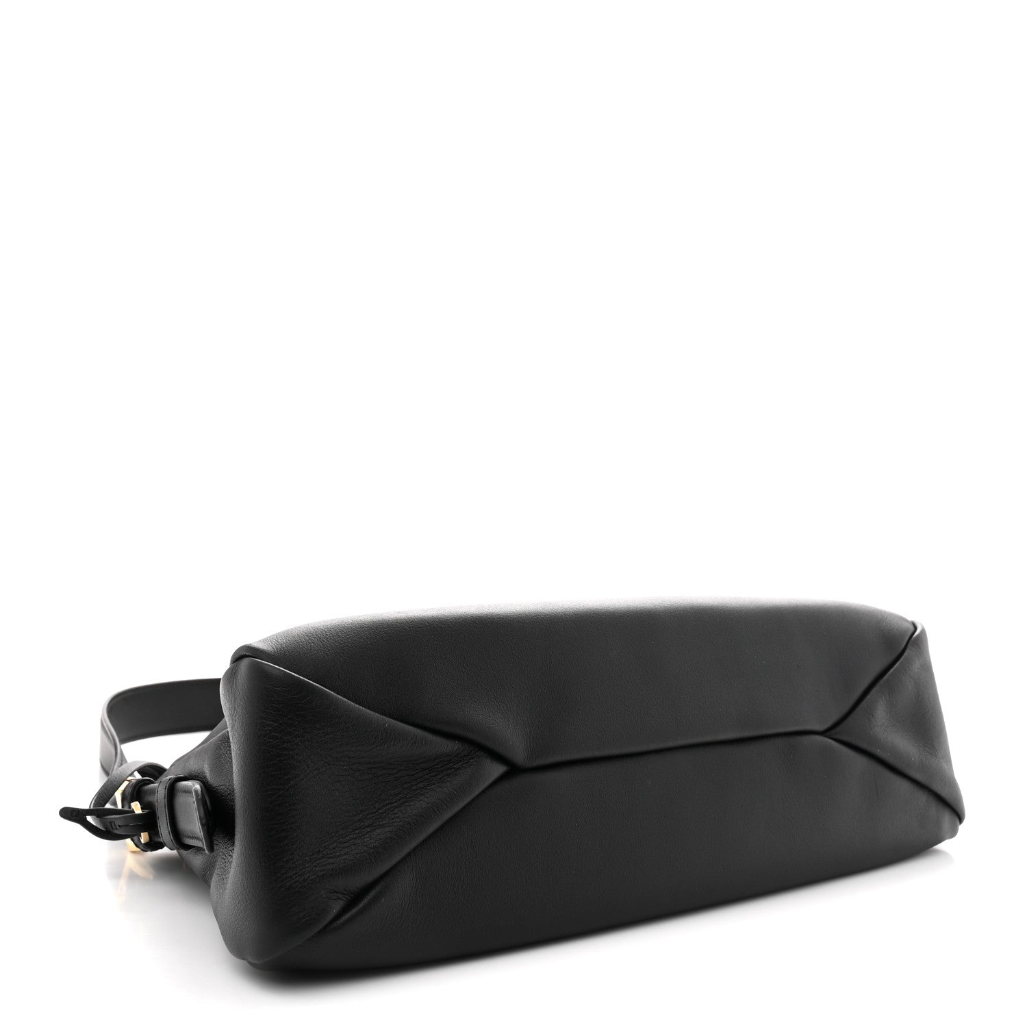 Prada Soft Calfskin Medium Aimee Shoulder Bag Black 4 of 10
