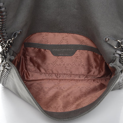 Stella McCartney Shaggy Deer Falabella Clutch Light Grey 5 of 8
