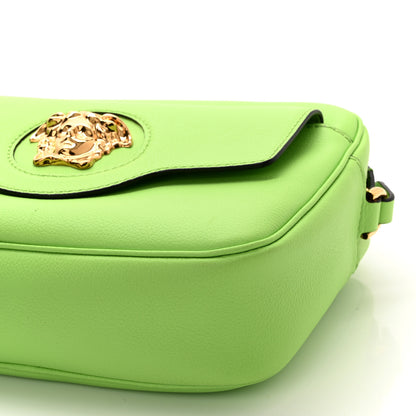 Versace Grained Calfskin Medusa Camera Bag Green 9 of 9