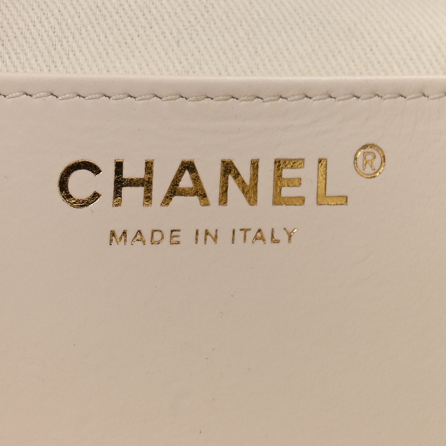 Caviar Quilted Business Affinity Backpack White