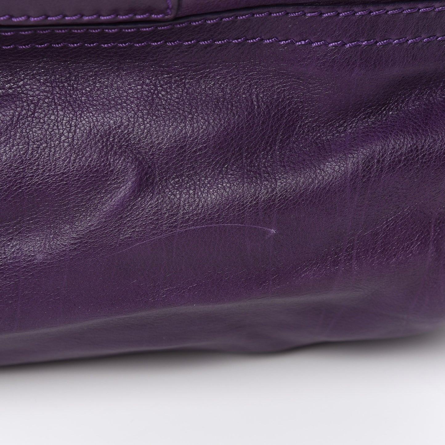 Calfskin Medium Pandora Purple