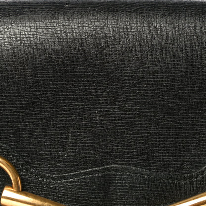 Gucci Calfskin Large Bright Bit Clutch Black 19 of 20