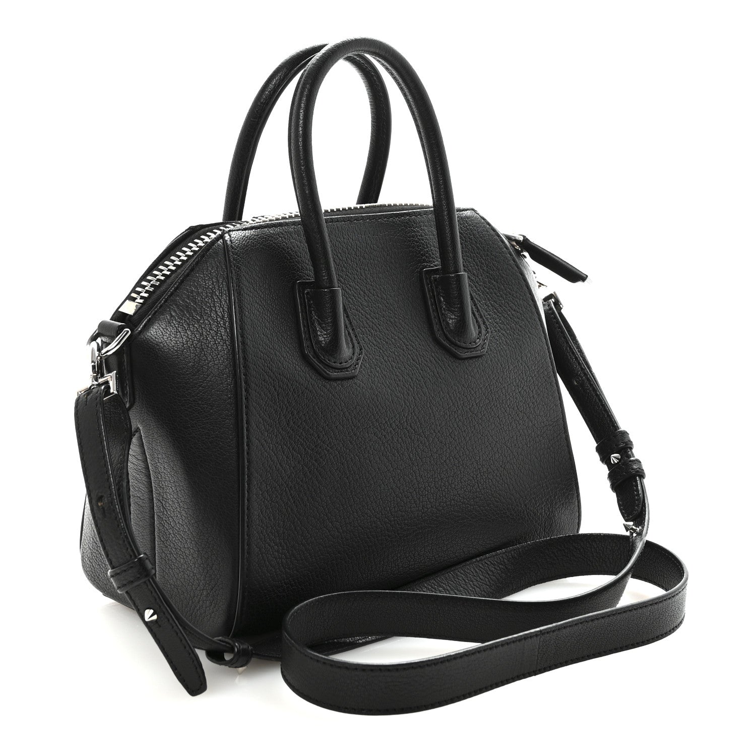 Givenchy Sugar Goatskin Mini Antigona Black 3 of 10