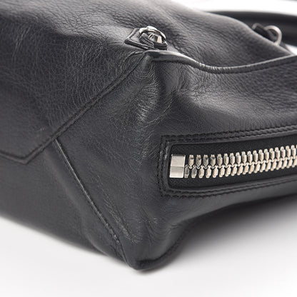Balenciaga Calfskin Papier Mini A4 Tote Black 9 of 16