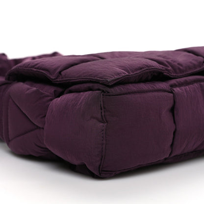 Bottega Veneta Nylon Intrecciato Padded Tech Cassette Bag Purple 11 of 14