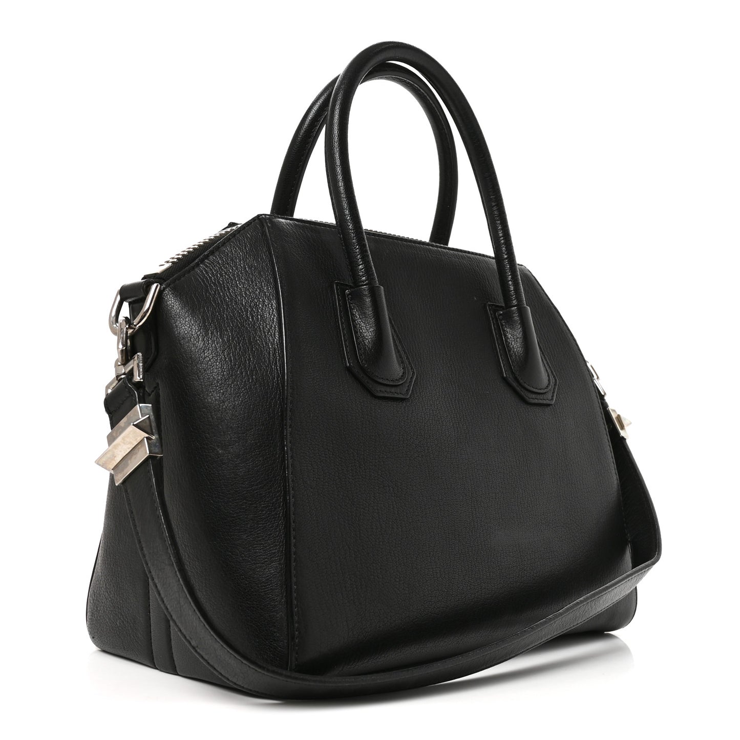Sugar Goatskin Small Antigona Black