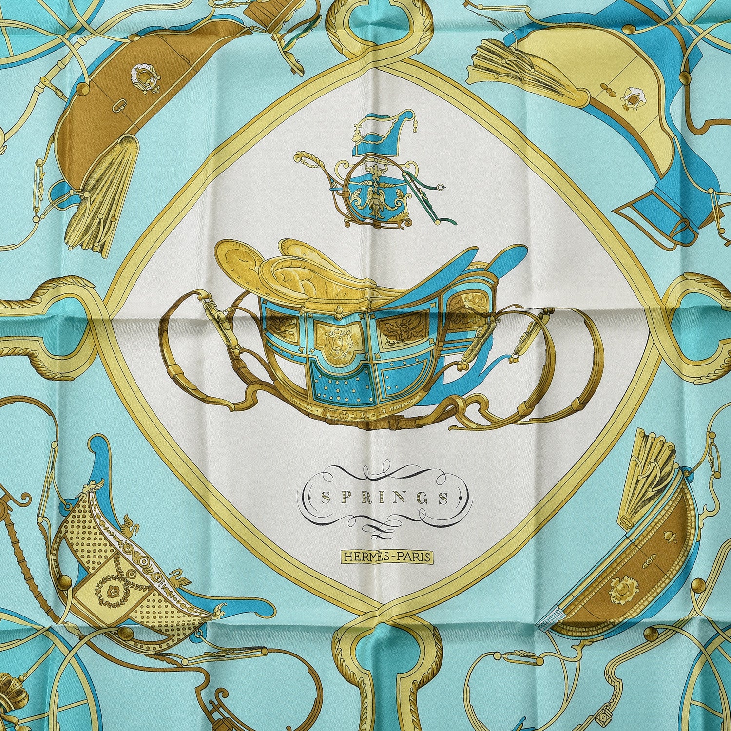 Hermes Silk Springs Scarf 90 2 of 4