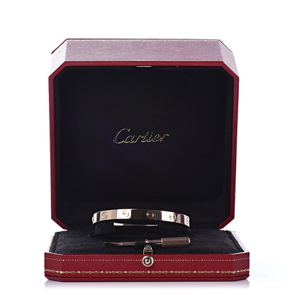 Cartier 18K Pink Gold LOVE Bracelet 17 7 of 7