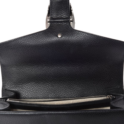 Gucci Pebbled Calfskin Small Dionysus Shoulder Bag Black 15 of 15