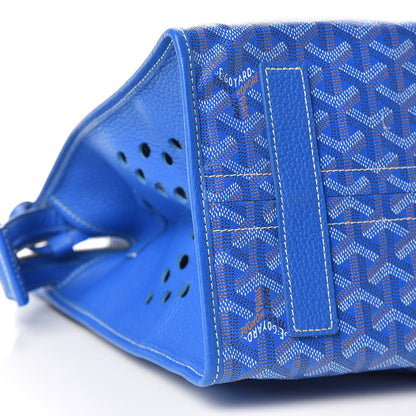 Goyard Goyardine Sac Hardy Pet Carrier PM Sky Blue 5 of 10