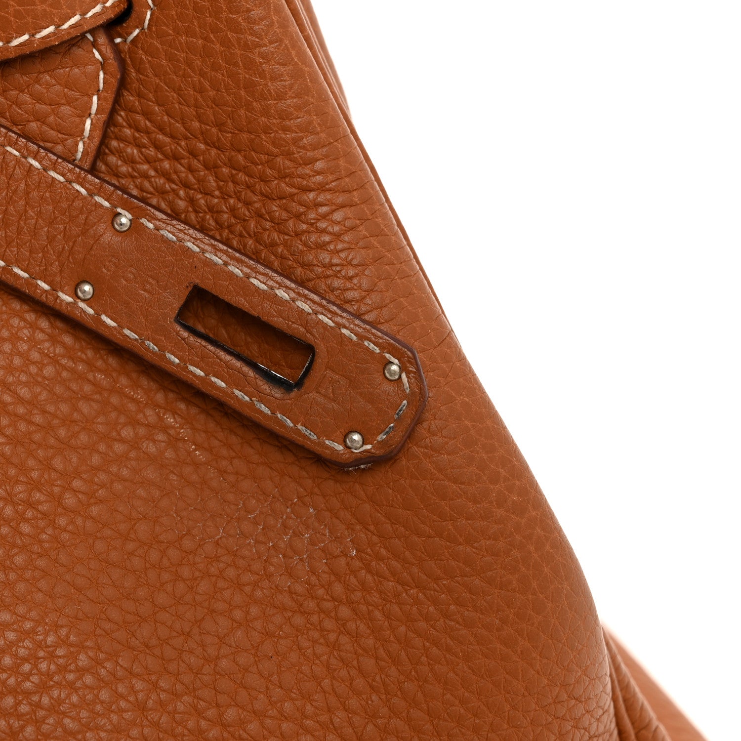 Hermes Taurillon Clemence Birkin 35 Gold 7 of 15