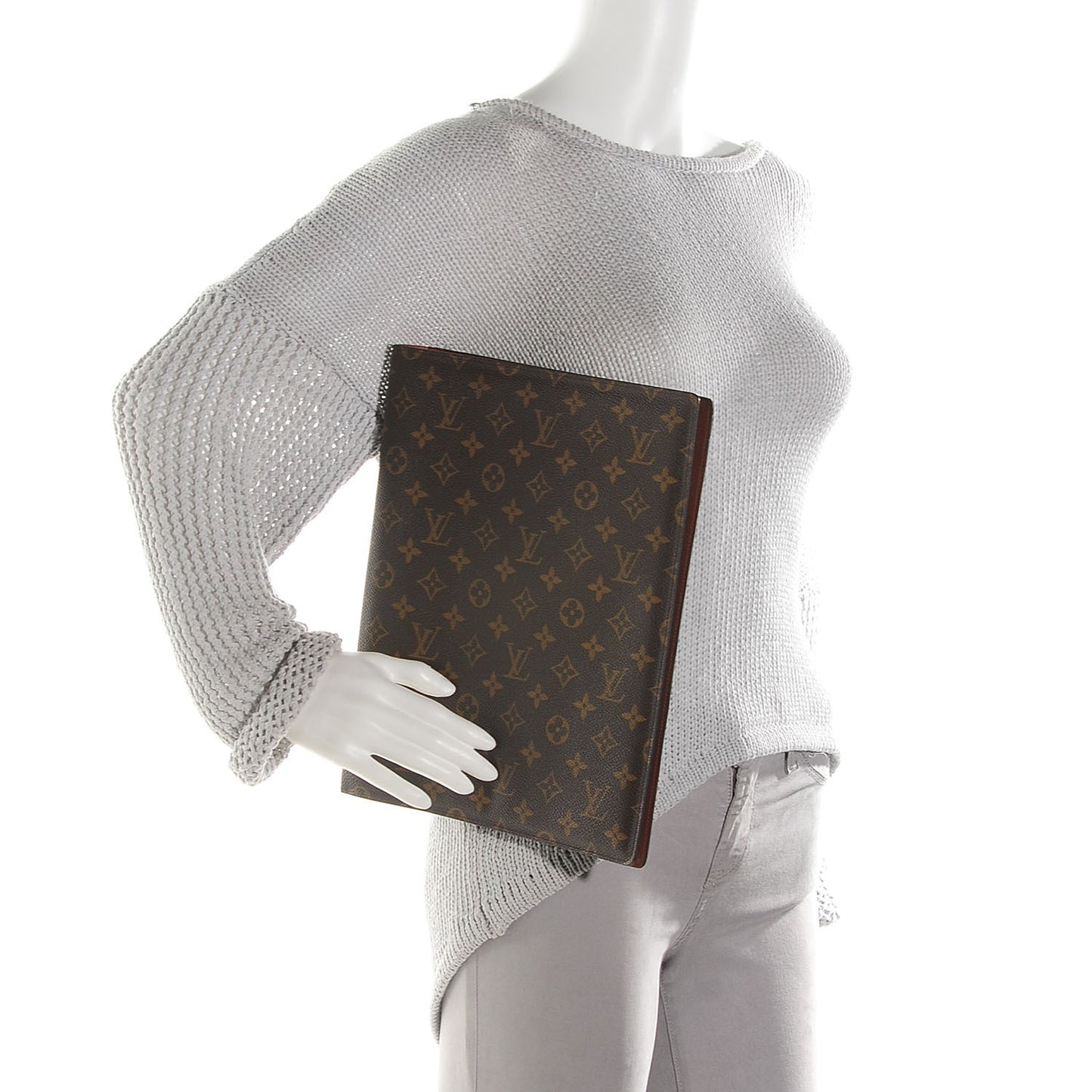 Monogram Large Ring Agenda Cover