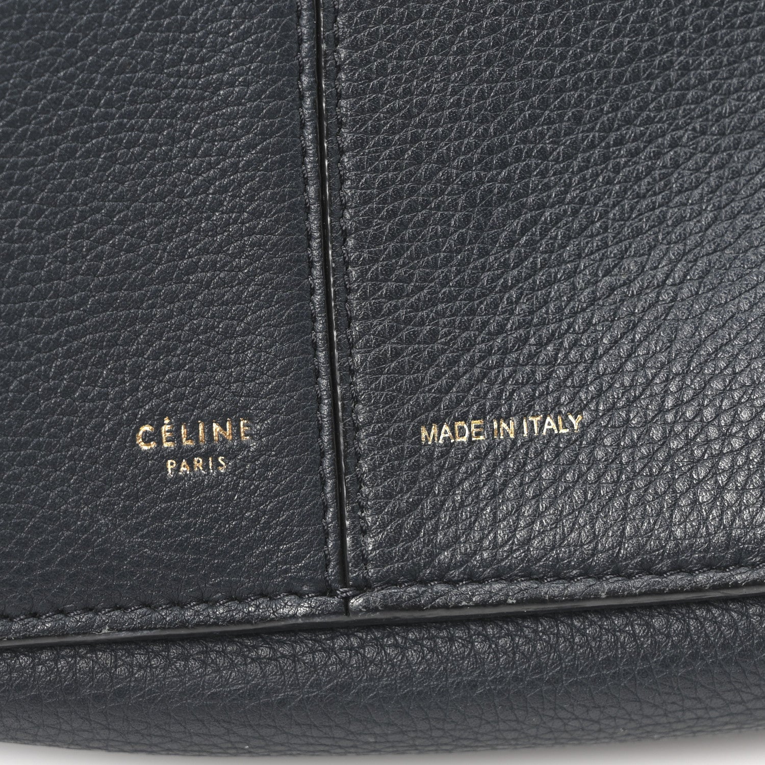 Celine Smooth Calfskin Small Tri-Fold Bag Black 6 of 9