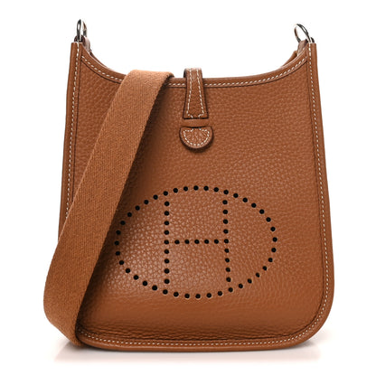 Hermes Taurillon Clemence Evelyne TPM Gold 1 of 10