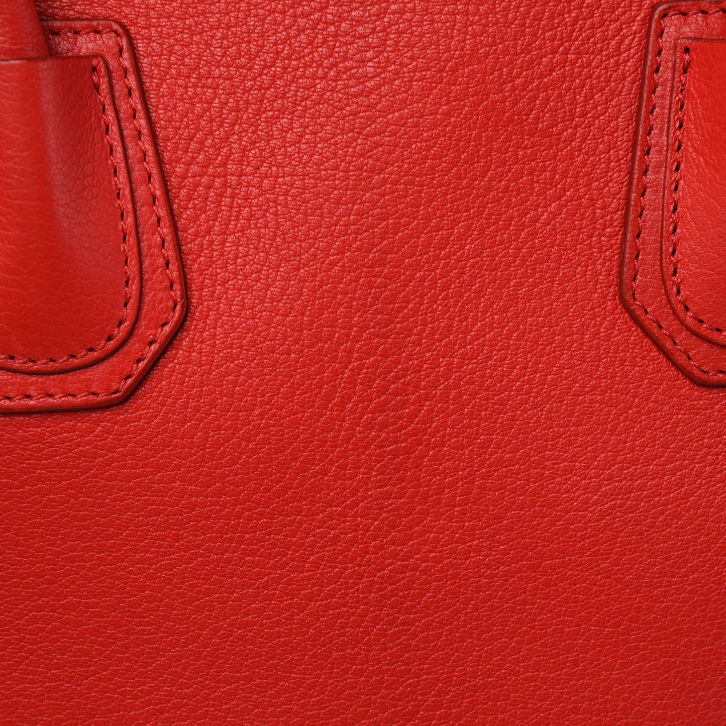 Sugar Goatskin Small Antigona Medium Red
