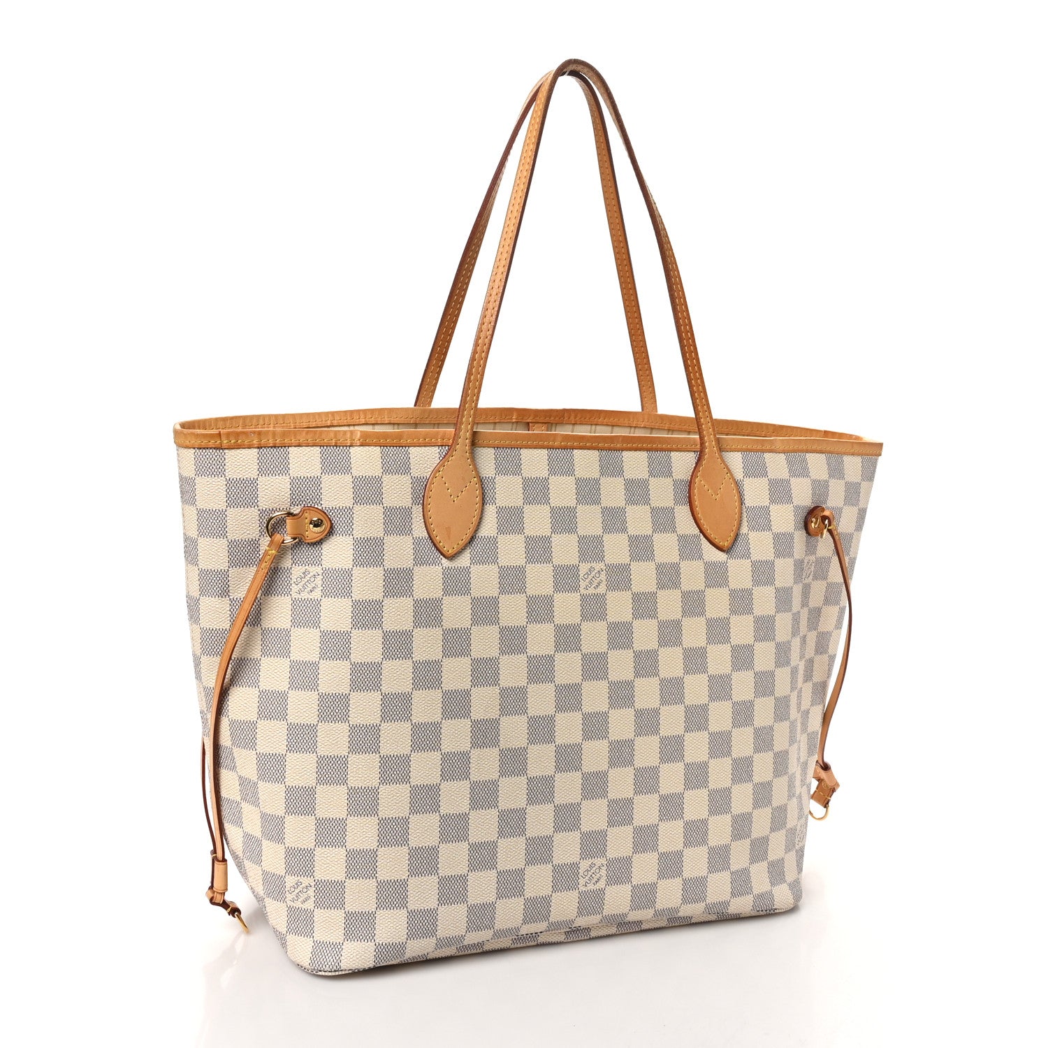 Louis Vuitton Damier Azur Neverfull MM 2 of 10