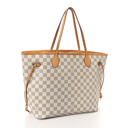 Louis Vuitton Damier Azur Neverfull MM 2 of 10