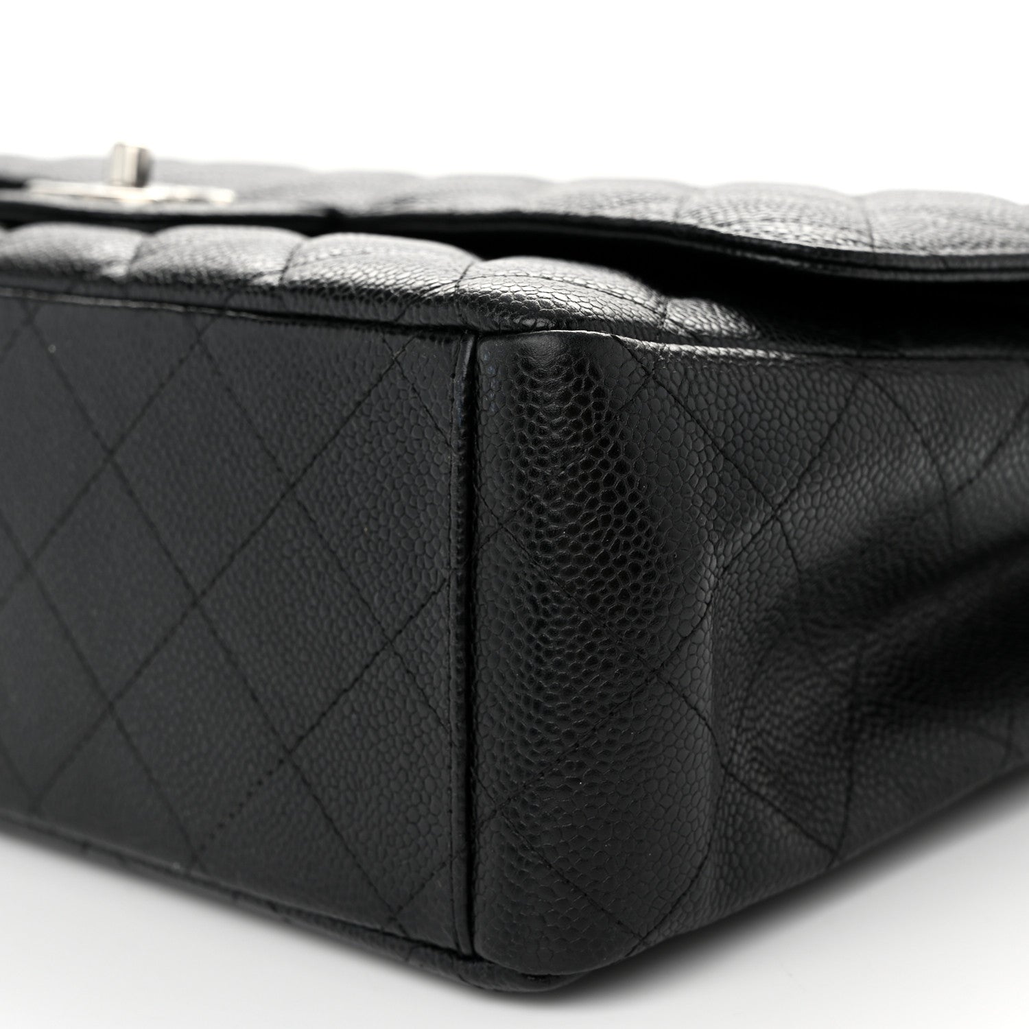 Chanel Caviar Quilted Maxi Double Flap Black 10 of 11