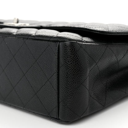 Chanel Caviar Quilted Maxi Double Flap Black 10 of 11