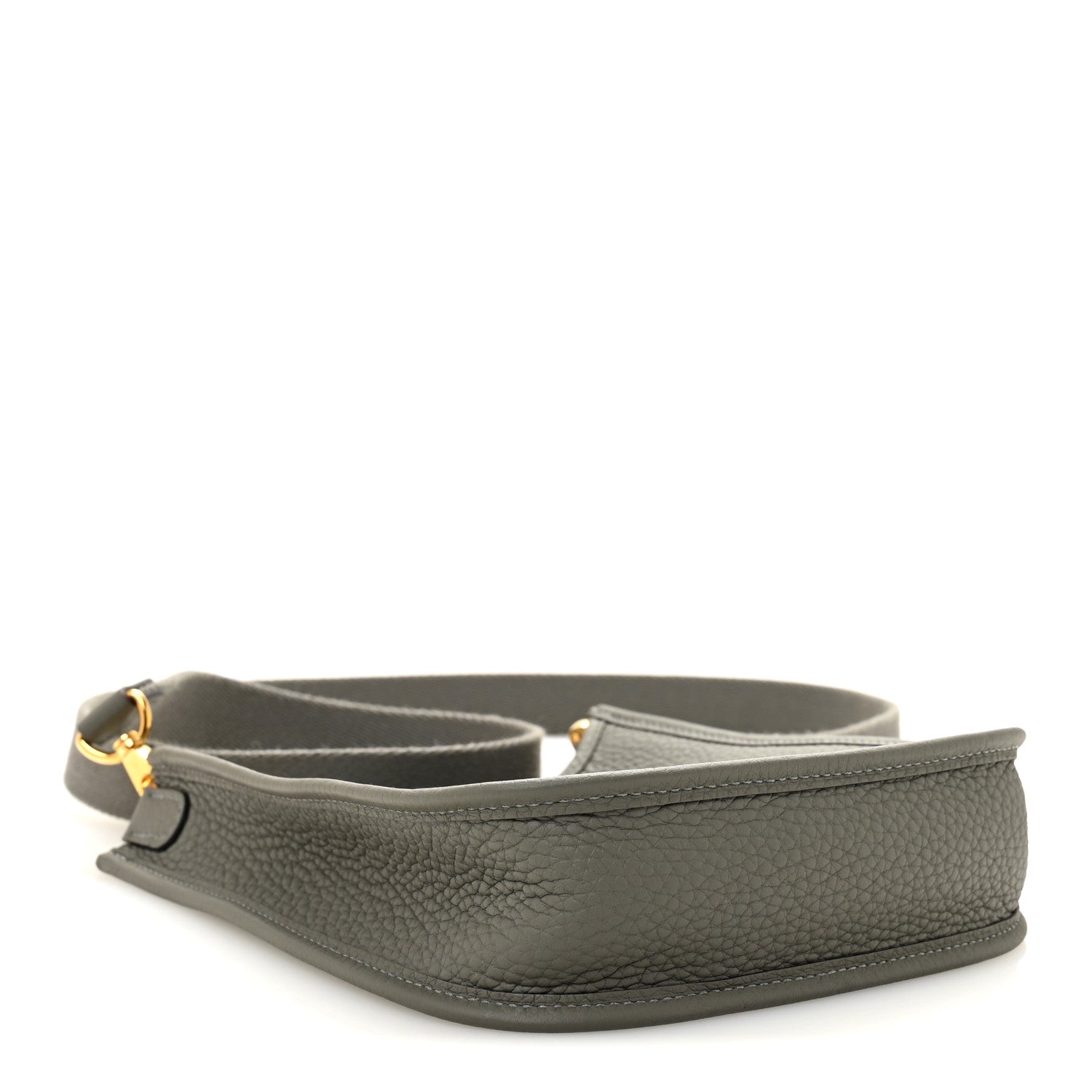 Hermes Taurillon Clemence Evelyne TPM Gris Meyer 4 of 10
