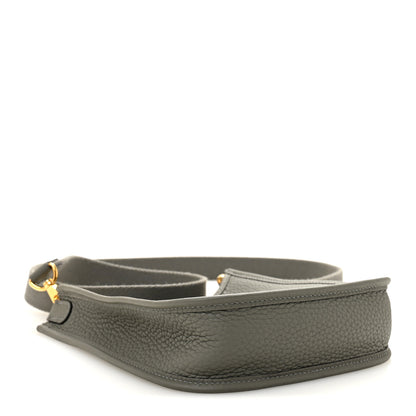 Hermes Taurillon Clemence Evelyne TPM Gris Meyer 4 of 10