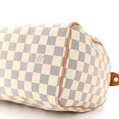 Louis Vuitton LOUIS VUITTON Damier Azur Speedy 25 9 of 9
