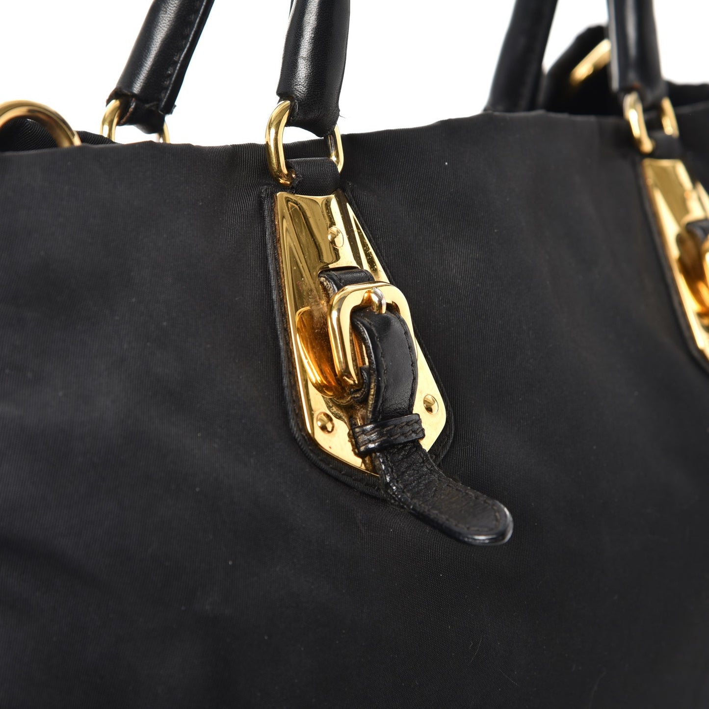 Tessuto Nylon Tote Nero Black