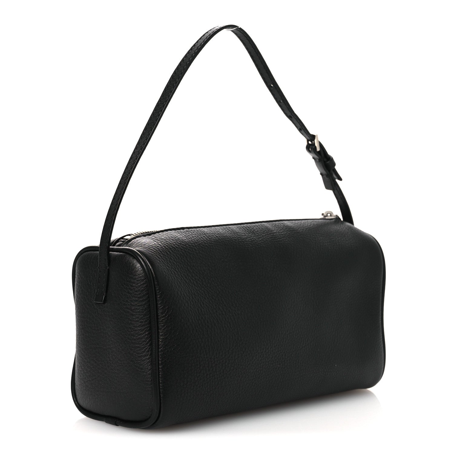 The Row Grained Calfskin 90's Bag Black 3 of 9