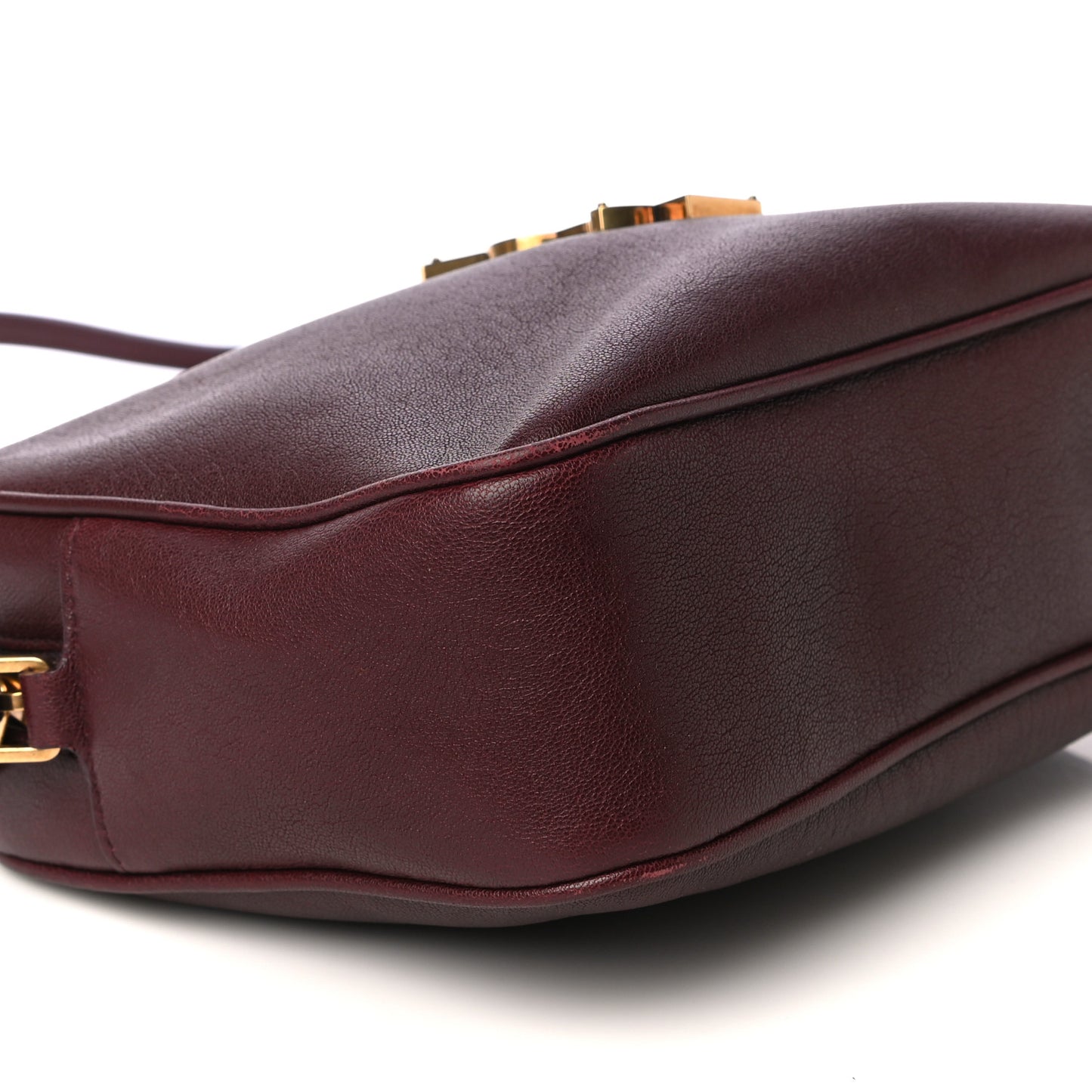 Lambskin Monogram Lou Camera Bag Burgundy