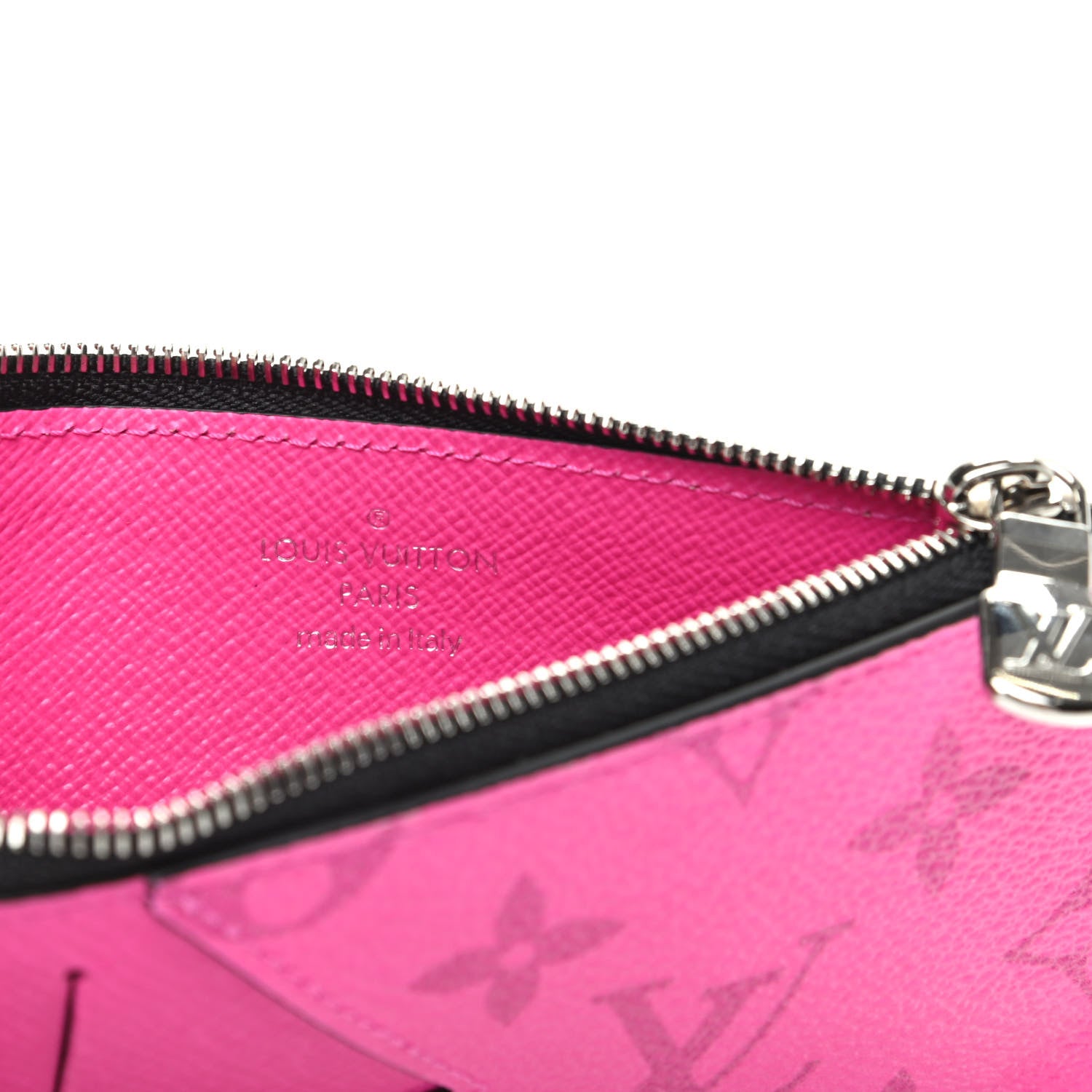 Louis Vuitton Taigarama Coin Card Holder Fuchsia 6 of 7