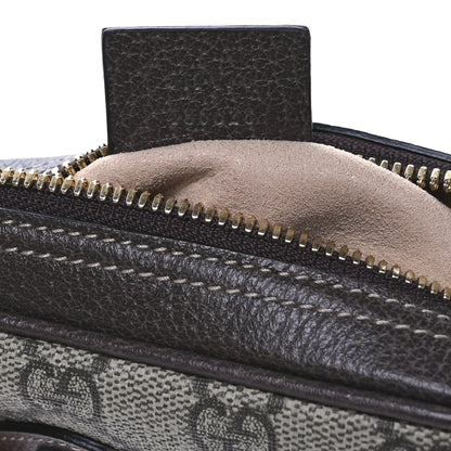 Gucci GG Supreme Monogram Web Small Ophidia Belt Bag 85 34 Dark Brown 7 of 10