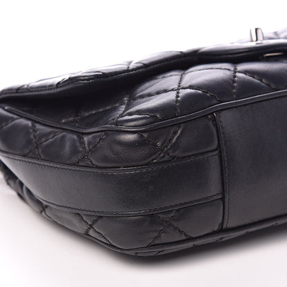 Chanel Lambskin Quilted Medium Easy Carry Flap Black 8 of 18