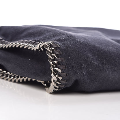 Stella McCartney Shaggy Deer Falabella Fold Over Tote Navy 5 of 11