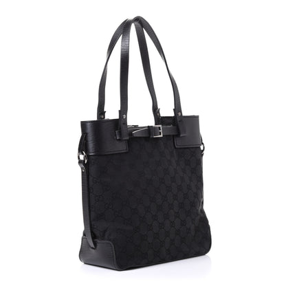 Gucci Monogram Small Bucket Tote Black 2 of 4