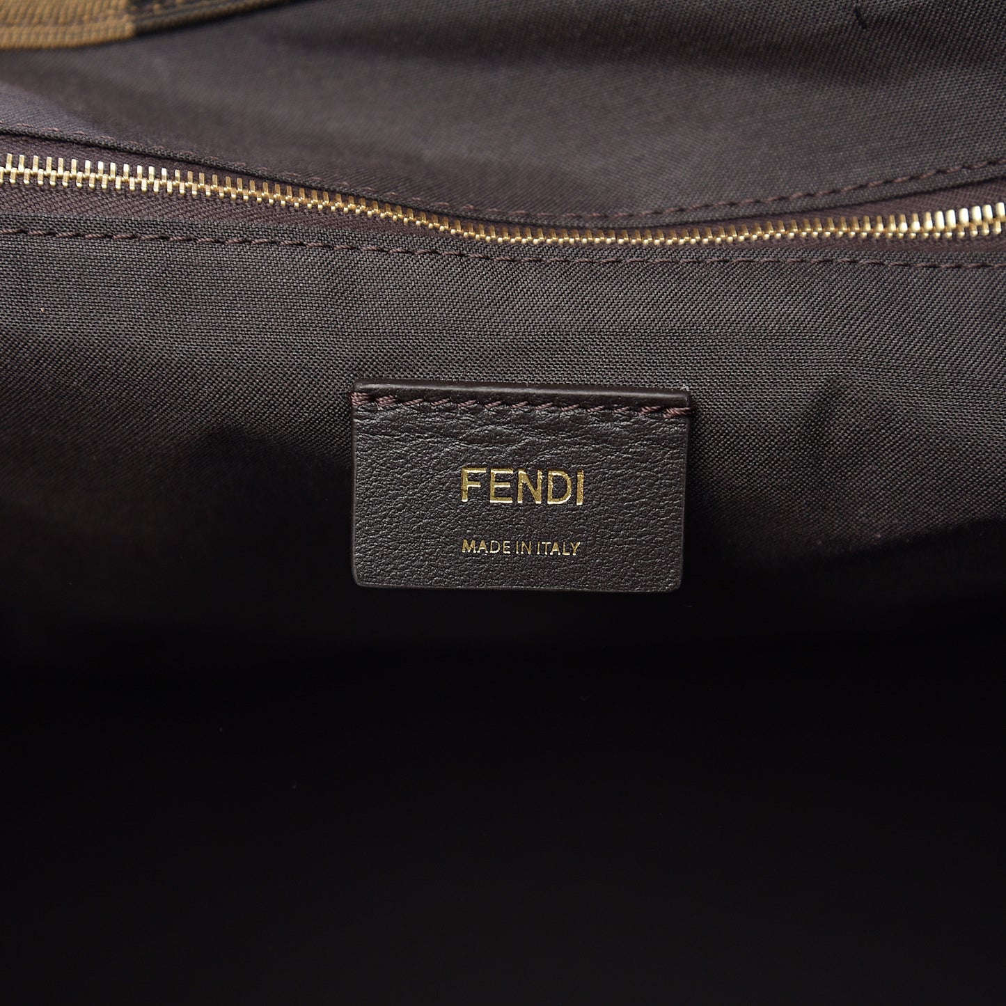 Fabric Jacquard Vitello Seta Plexiglass Pequin Gingham Large Fendi Sunshine Shopper Tote Tobacco Moro Black