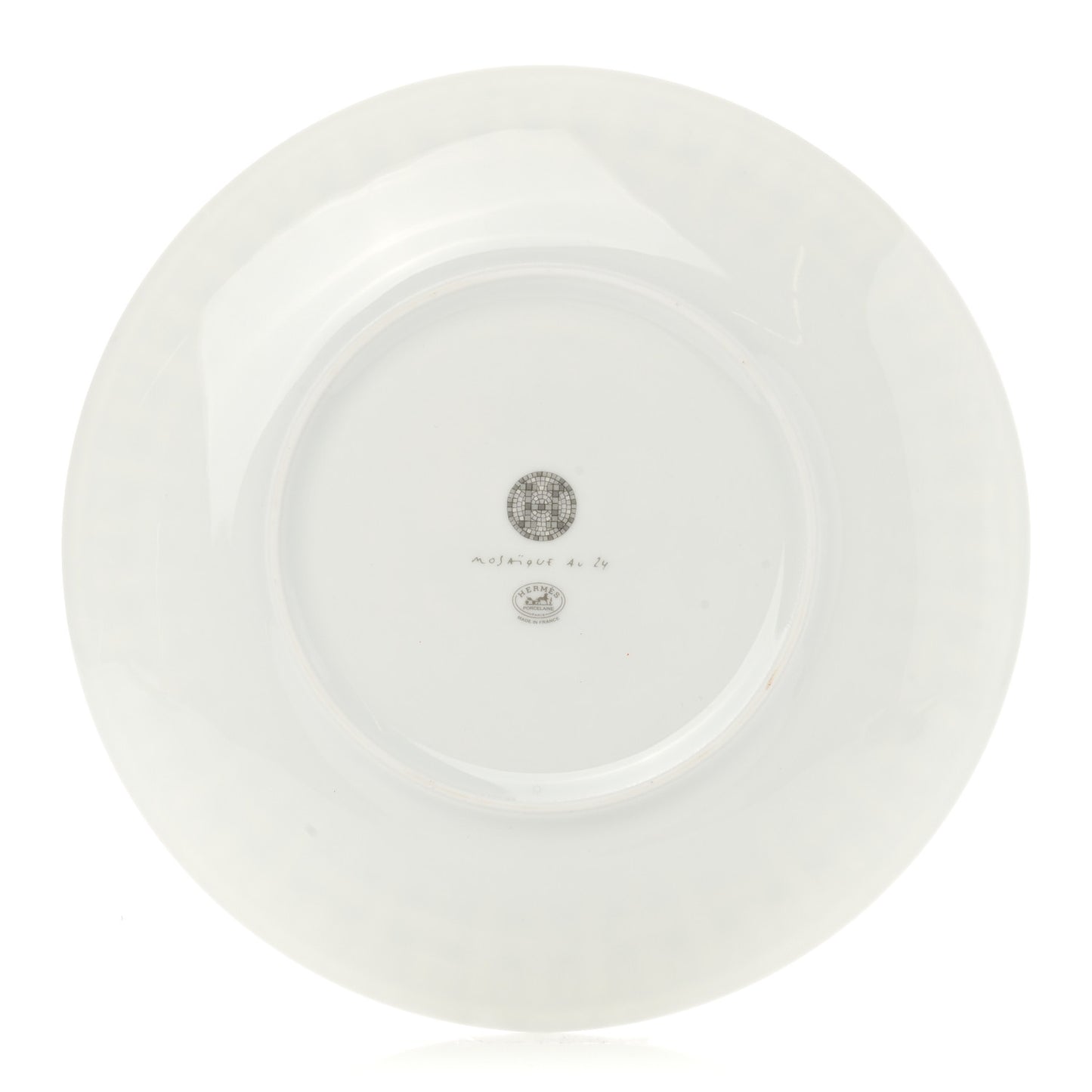 Porcelain Mosaique au 24 Platine Dessert Plate 8.3
