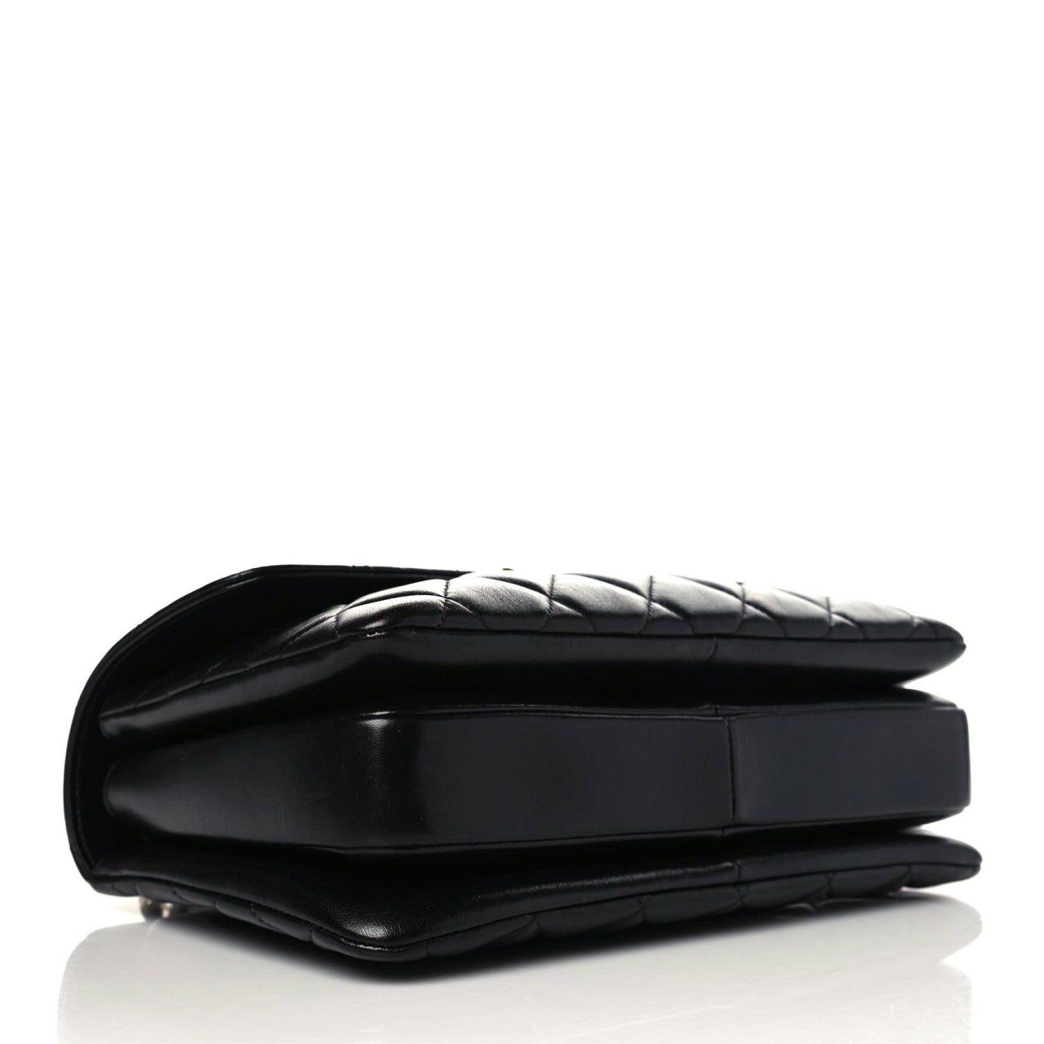 Chanel Lambskin Quilted Medium Trendy CC Flap Dual Handle Bag Black 3 of 9