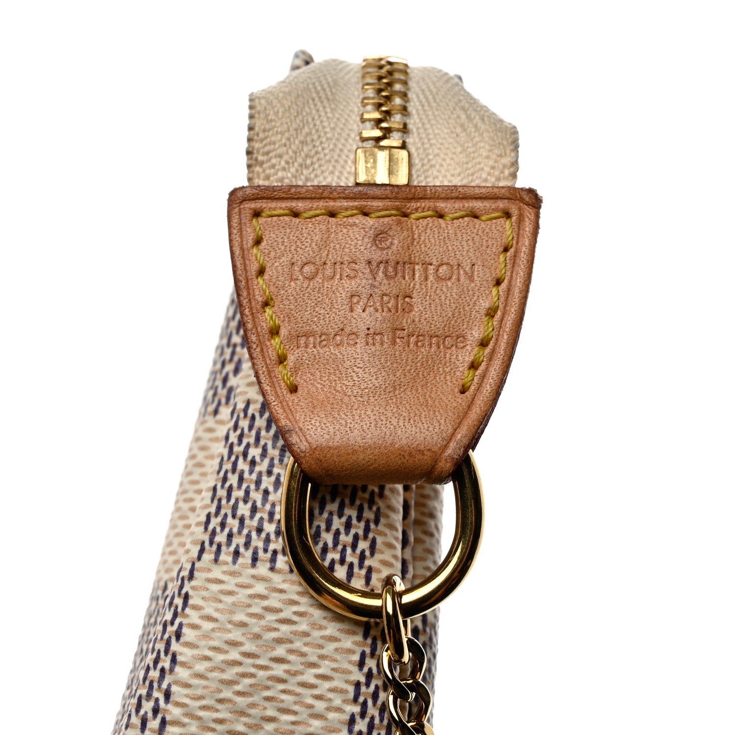 Louis Vuitton Damier Azur Mini Pochette Accessories 6 of 9