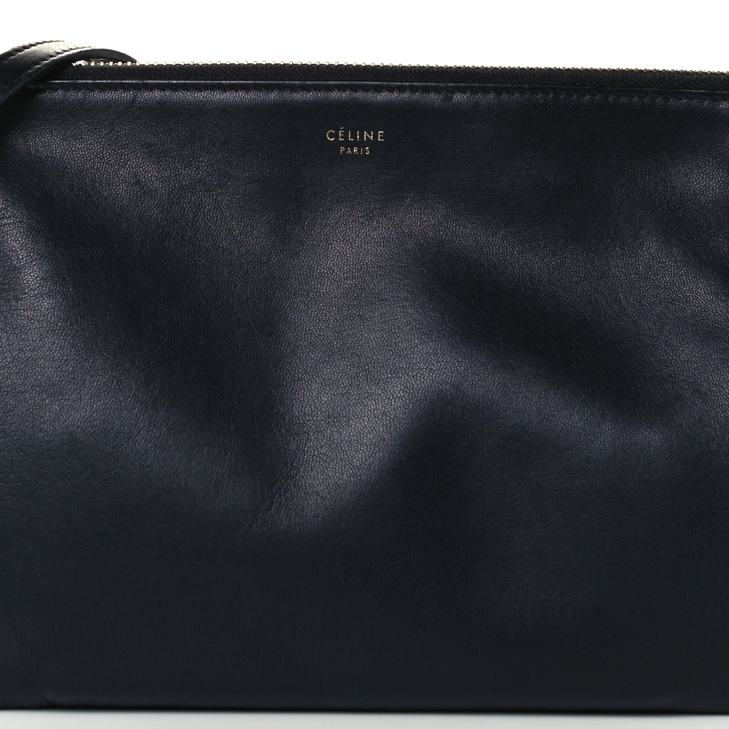 Lambskin Large Trio Crossbody Bag Black