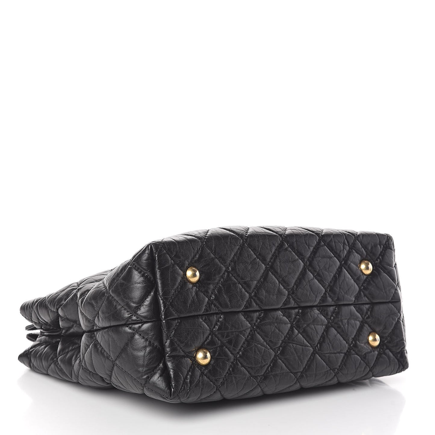 Aged Calfskin Reissue 2.55 Tote Black